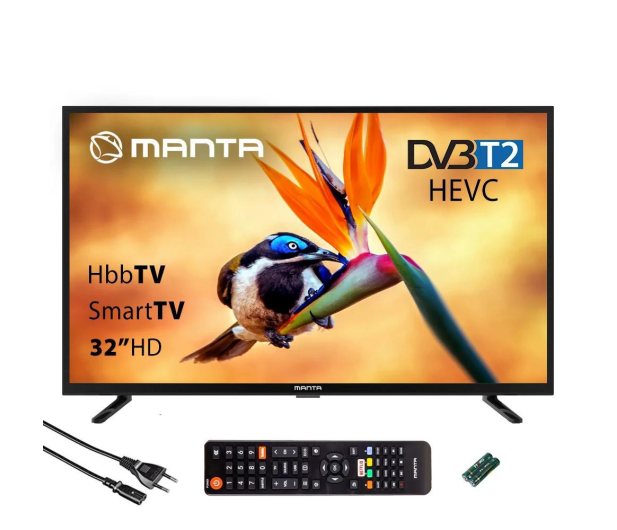Manta TV MANTA 32" 32LHS89T HD, SmartTV - 1383838 - zdjęcie 3